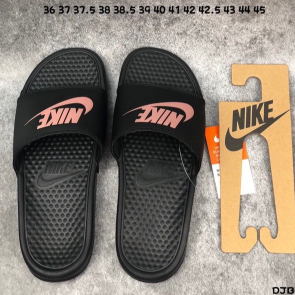 nike benassi slides black