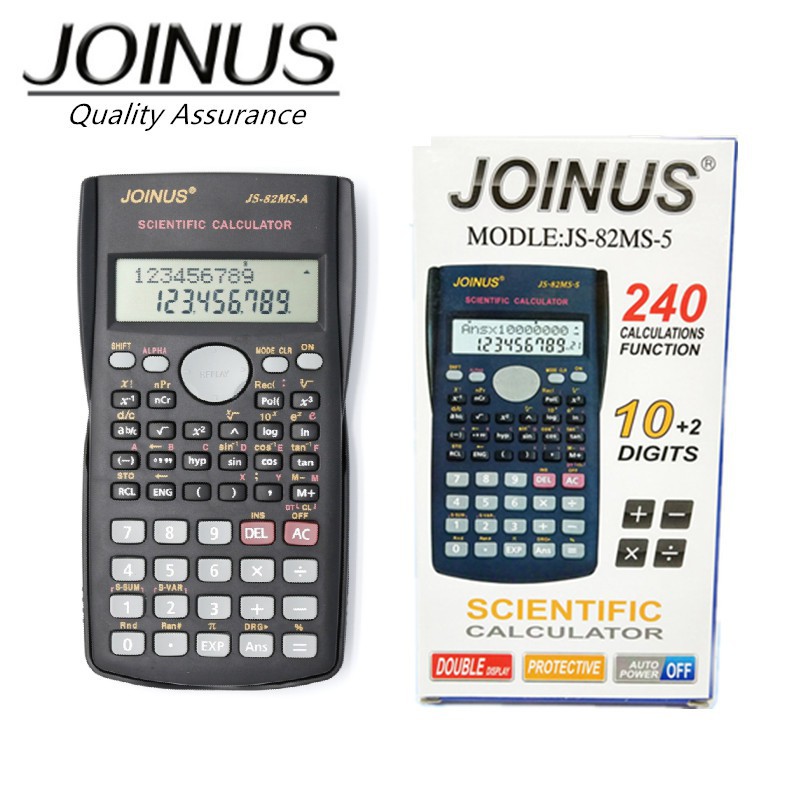 JOINUS JS82MSA Scientific Calculator / Kalkulator Saintifik Shopee