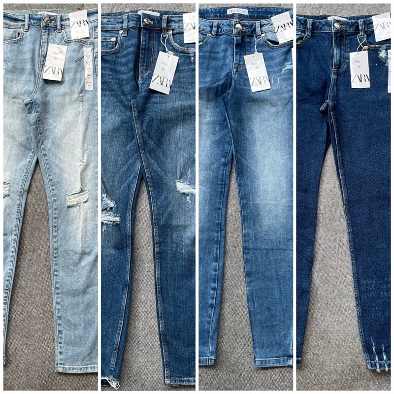 Zara Skinny Jeans (Assorted Overruns batch 2) | Shopee Philippines