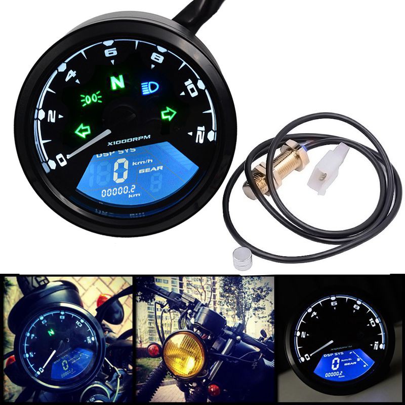 how to read a motorcycle odometer