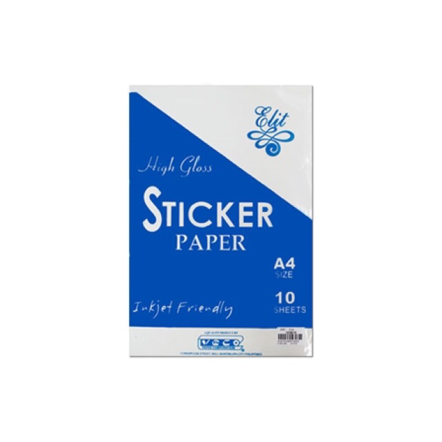 best sticker paper for inkjet printer