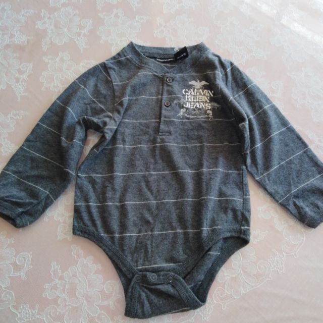 calvin klein baby romper