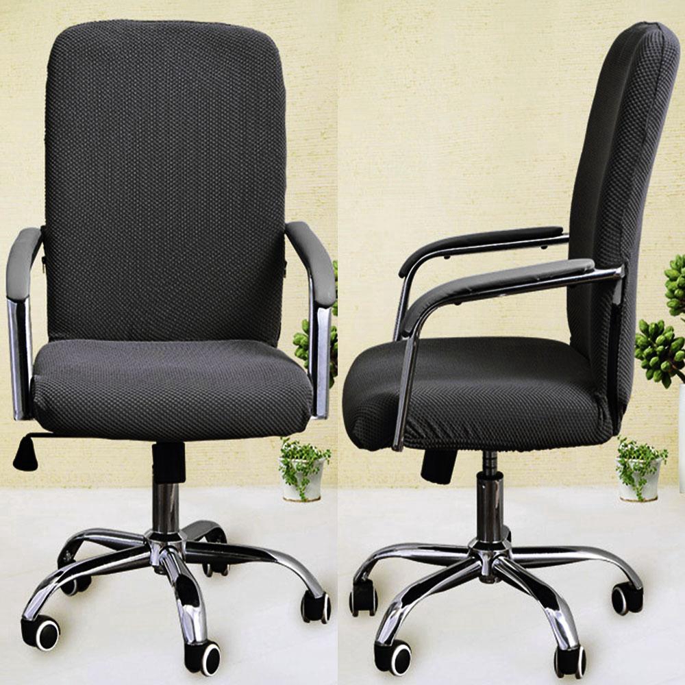 Office Chair Cover Stretchy Swivel Armchair Protector Computer Chair Slipcover Everso Shopee Philippines