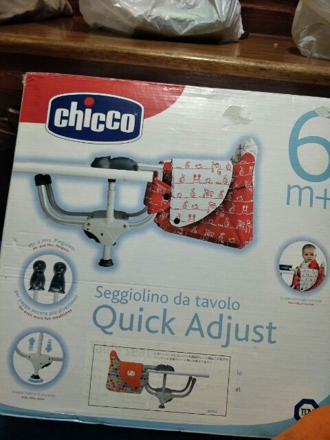 chicco quick adjust table seat