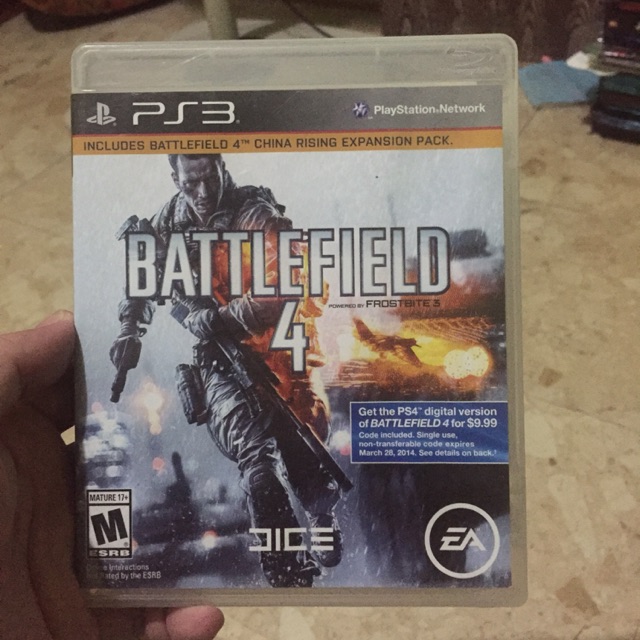 playstation network battlefield 4