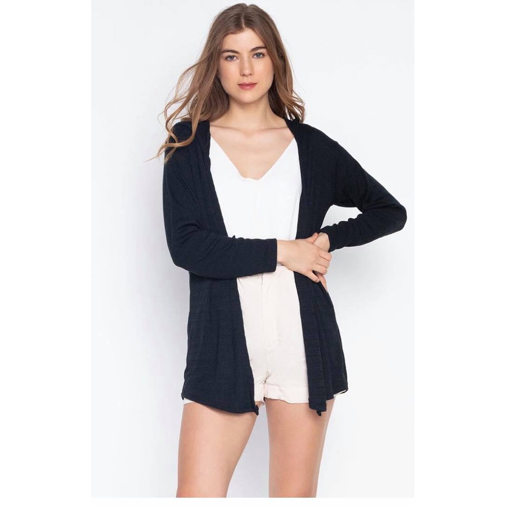 Fablook Clothing Hooded Cardigan Shopee  Philippines