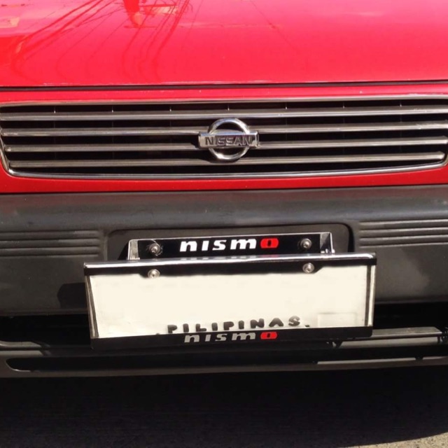 nissan plate cover