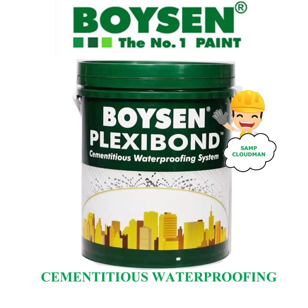 Boysen Plexibond Cementitious Waterproofing #7760 Gallon Size 4 Liters ...