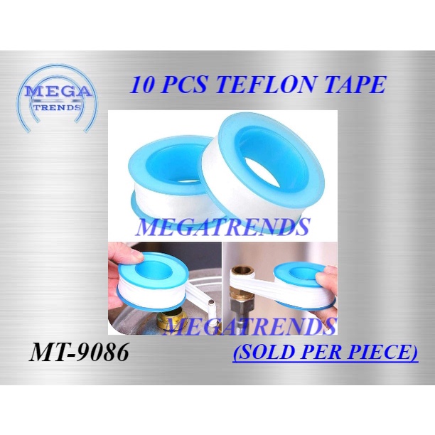 MT-9086 10 Pcs PTFE Teflon Tape