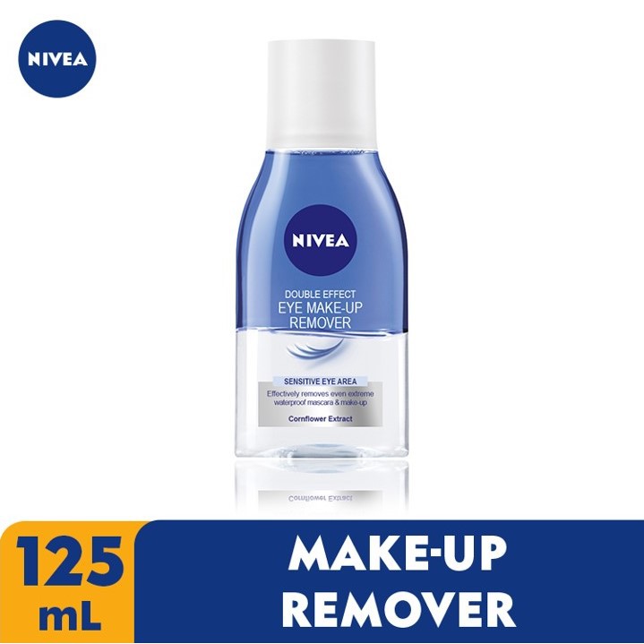 Nivea Double Eye Makeup Remover 125ml Shopee Philippines