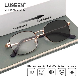 LUSEEN Anti Radiation Eyeglass For Woman Men Photochromic Eye Glasses Anti Blue Light Eyewear #1