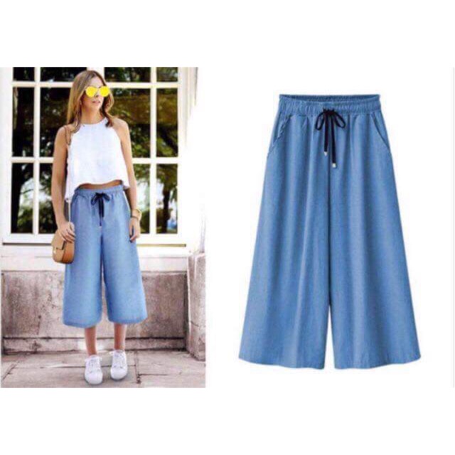 denim square pants