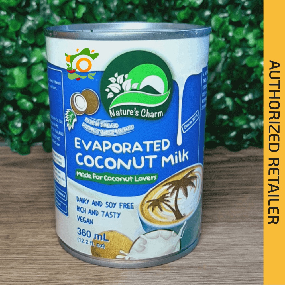 Nature's Charm Evaporated Coconut Milk 360g Vegan Shopee Philippines