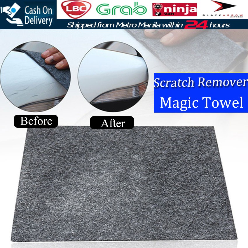 Car Magic Scratch Remover Cloth Towel Polish for Light Paint Scratches