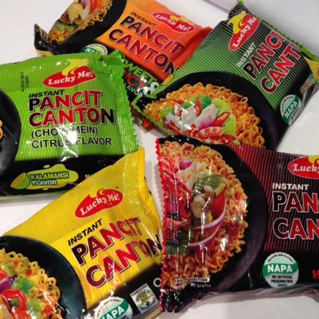 Lucky Me Instant Pancit Canton 80g Pack Shopee Philippines