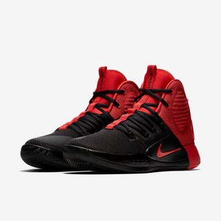 nike hyperdunk x black red
