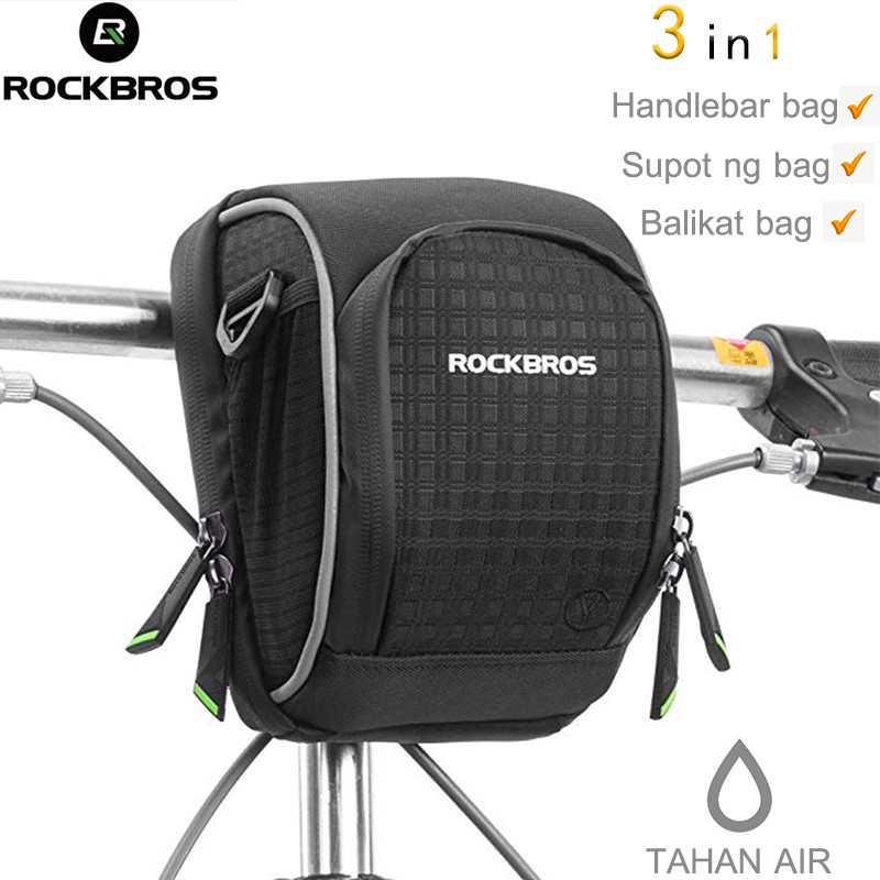 Rockbros Waterproof Bike Bag Front Bicycle Bag Mtb Road Handlebar Pannier Multi Purpose Large Capacity Backpack Cycling Tube Bag Bicycle Bags Panniers Aliexpress