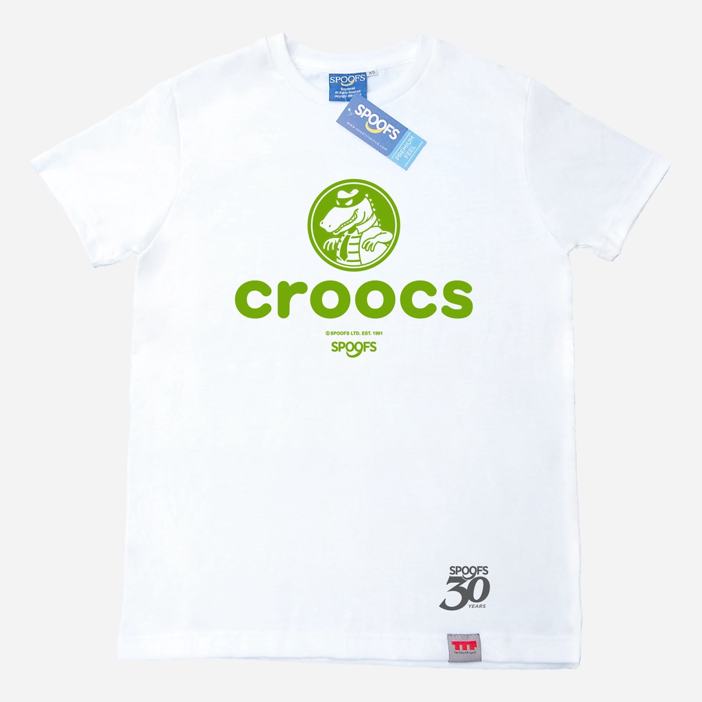 Spoofs Re-issue Croocs White For Men/Unisex | Shopee Philippines