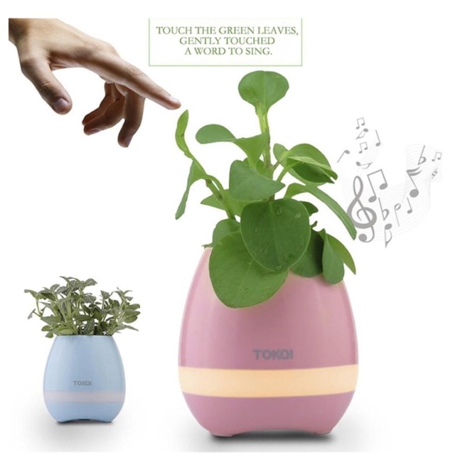 bluetooth speaker flower pot