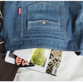 Denim Sling Bags Canvas Jeans Men Women Messenger Bag Small Lightweigh Crossbody Bag Beg Silang Lelaki Kain Jean Anna2u #5