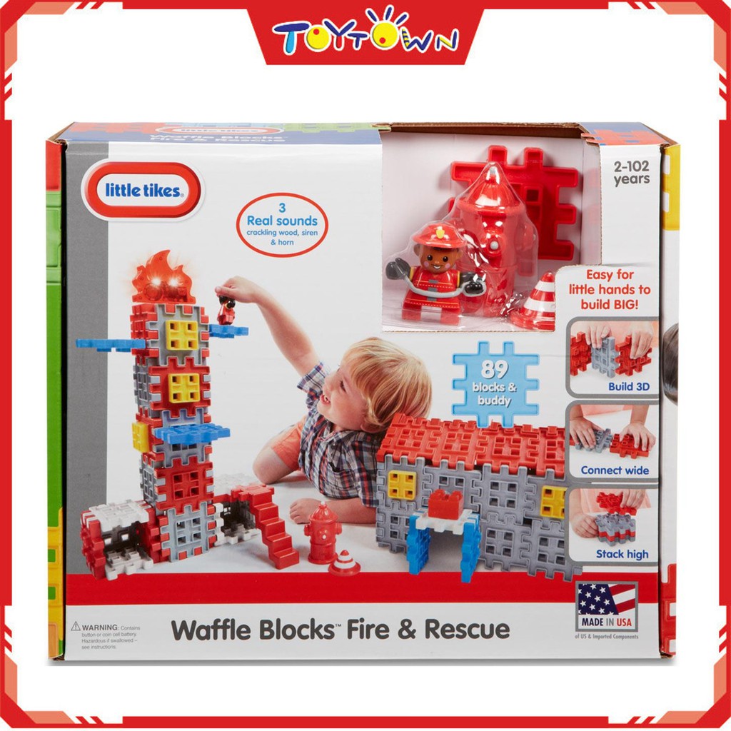 little tikes waffle blocks