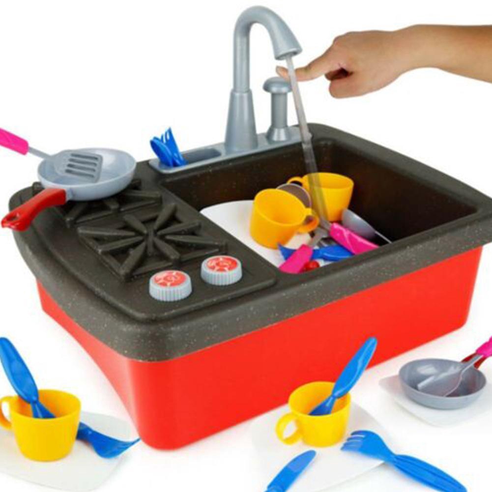 working toy sink