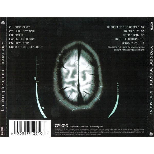 Breaking Benjamin Dear Agony Cd Shopee Philippines