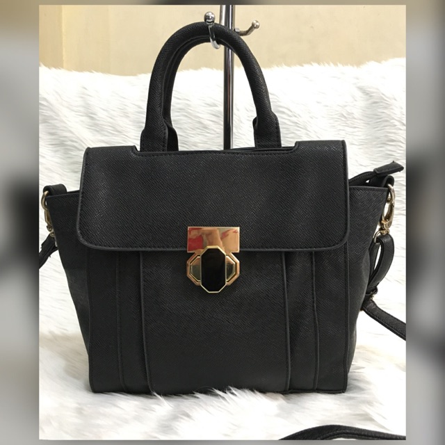 Authentic Azul by Moussy 2way Bag with Sling | Shopee Philippines