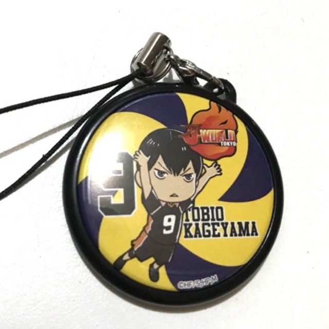 Haikyuu Tobio Kageyama J World Tokyo Round Keychain Shopee Philippines