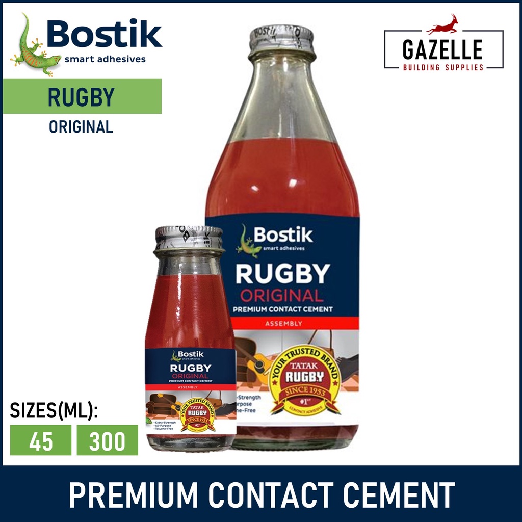 Bostik Rugby Original Premium Rubber Contact Cement High Strength