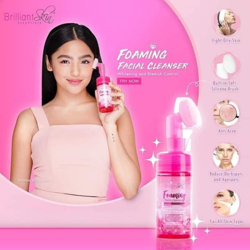 Foaming Facial Cleanser ( Brilliant Skin ) Shopee Philippines
