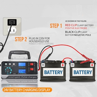 ANJING 400W 12v 24v Car Battery Charger Original Heavy Duty Fast ...