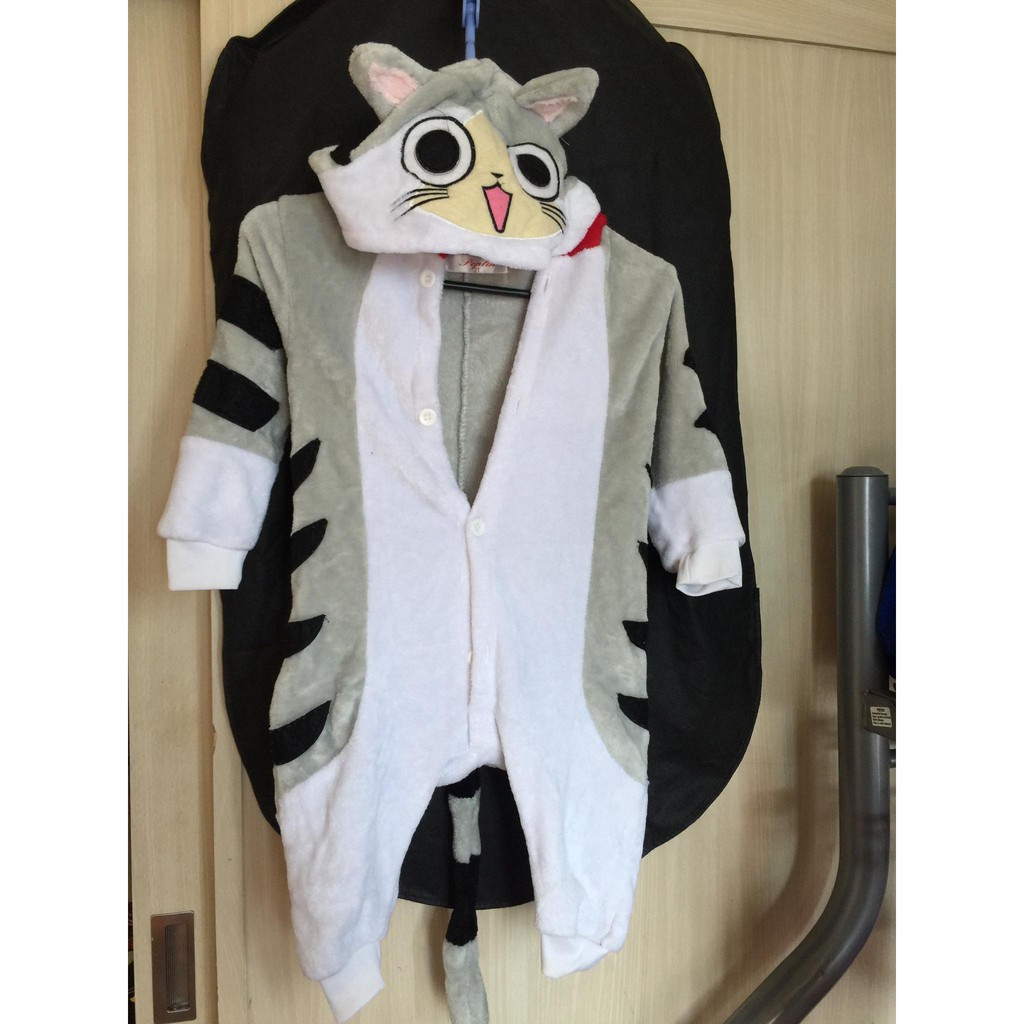 cat onesie baby