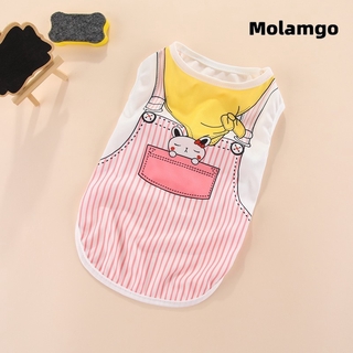 MOLAMGO Thin Spring Puppy Vest Clothes #8