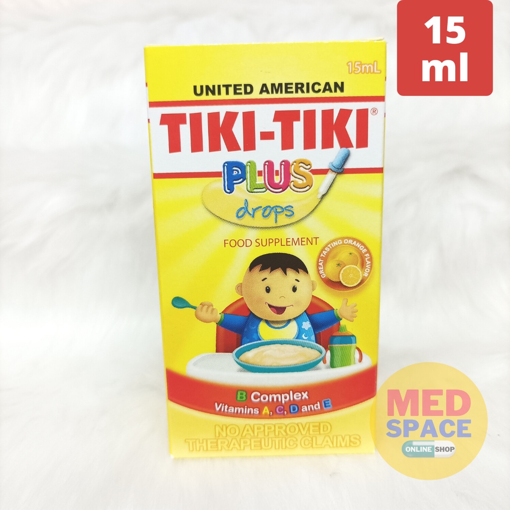 Tiki Tiki Plus Drops multivitamins food supplement 15ml | Shopee ...