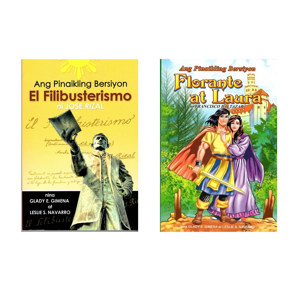 Summarized Books Noli / El Fili / Florante / Ibong Adarna | BeeCost