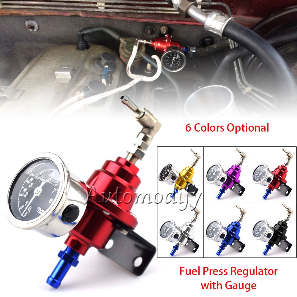Universal Adjustable Fuel Pressure Regulator tomei type With original
