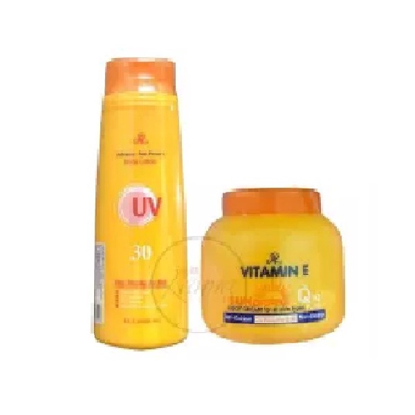 AR Vitamin E Sun Protect Q10 Plus Body Cream 200grams ( OPTION JAR or