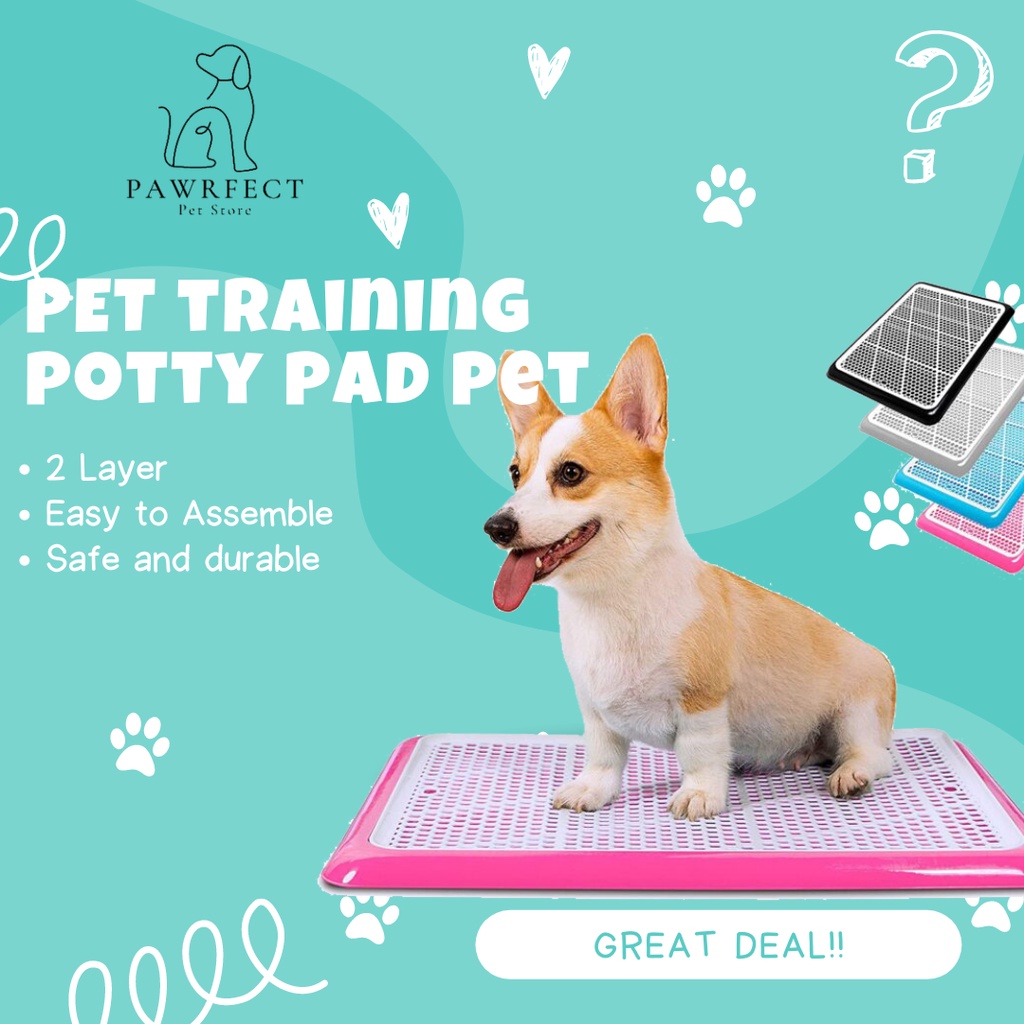 Dog Training Potty Pad Pet Dog Cat Toilet Pee Potty Trainer Pee Trainer Toilet With Stand