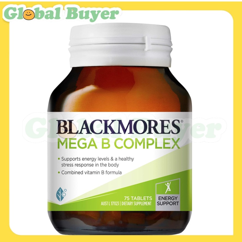 Blackmores Mega B Complex 75 Tablets | Shopee Philippines