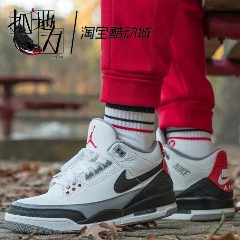 jordan 3 with nike swoosh