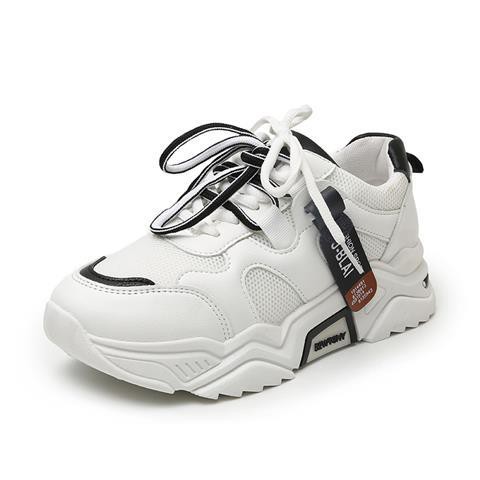 white chunky sneakers womens