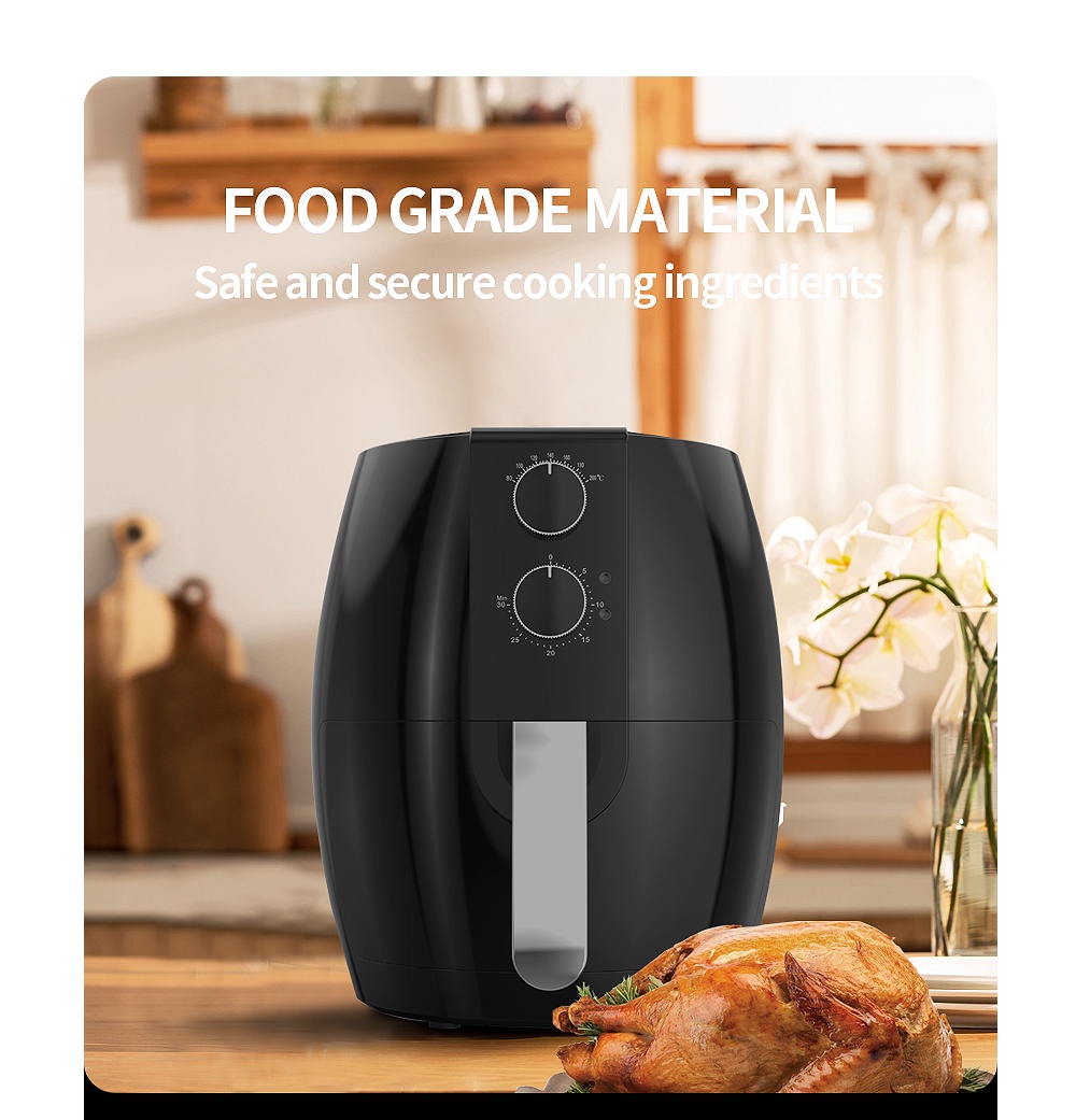 Kaisa Villa air fryer 4.5L 5.5L electric fryer oil free non stick pan