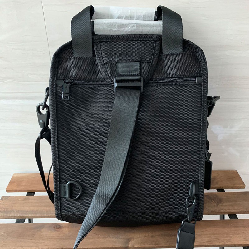 【Shirely.ph】【Ready Stock】TUMI ALPHA  Sling bag channel nylon male casual shoulder messenger(FREE STAMPING NAMA)