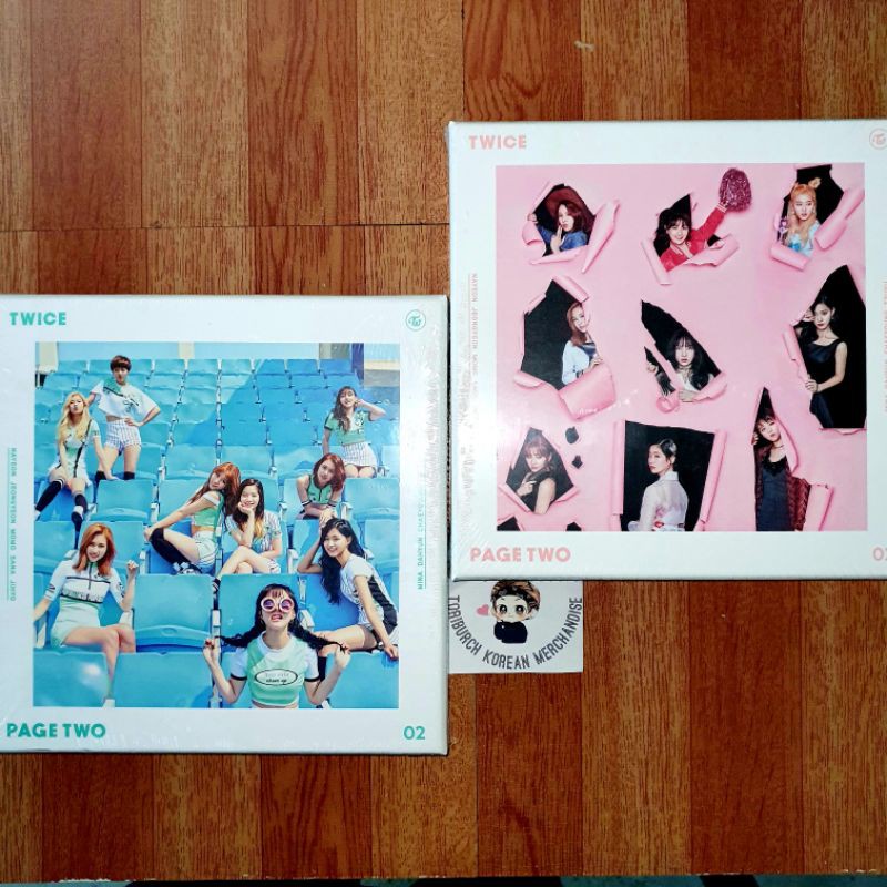 Onhand Twice Page Two Official Album Cheer Mint Pink Version P2 Torimerch Kpop Cod Shopee Philippines