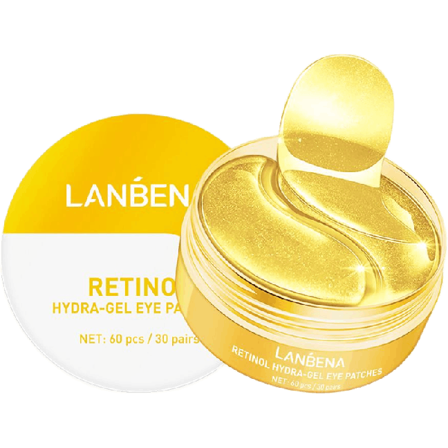 LANBENA Retinol Collagen Eye Mask Patch Gel Anti Aging Moisturizing