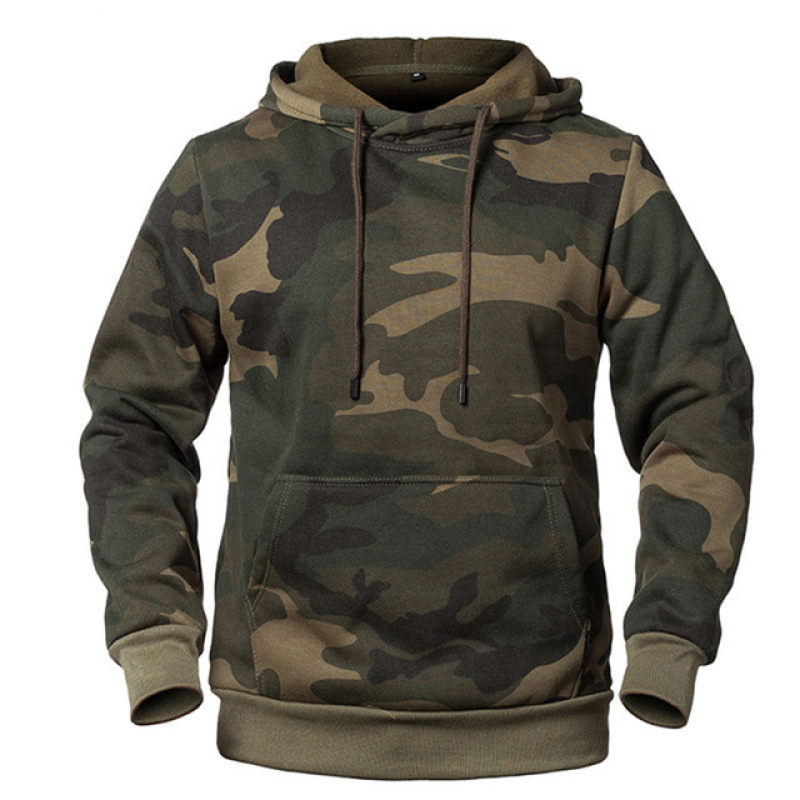 mens camo hoodie