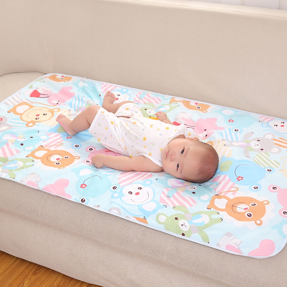 Baby Bed Mat Waterproof 3-layer Urine 