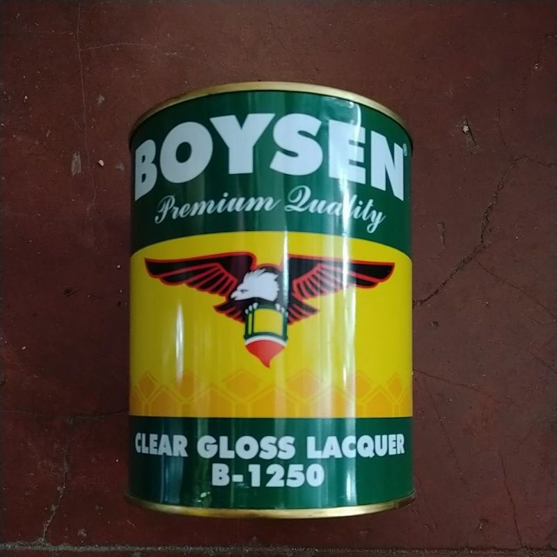 Boysen Clear Gloss Lacquer B-1250 1 Liter | Shopee Philippines