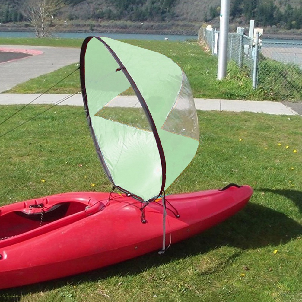 Foldable Kayak Boat Wind Sail for Sup Kayak Downwind Wind Sail Paddle